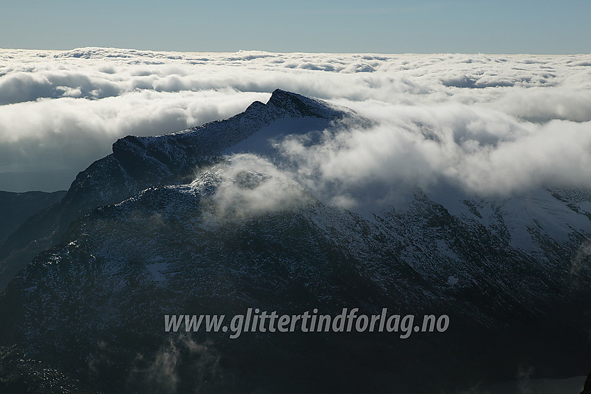 Galdebergtinden (2075 moh) sett fra Slettmarkhøe.