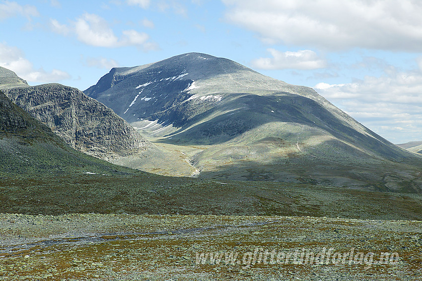 Storronden (2138 moh) sett fra vest.