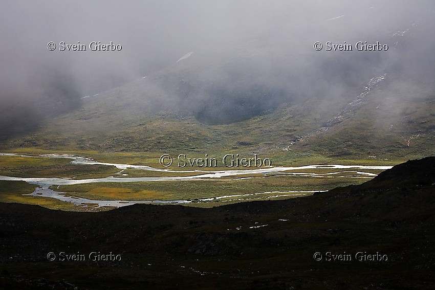 Veodalen valley. Jotunheimen National Park. Norway.