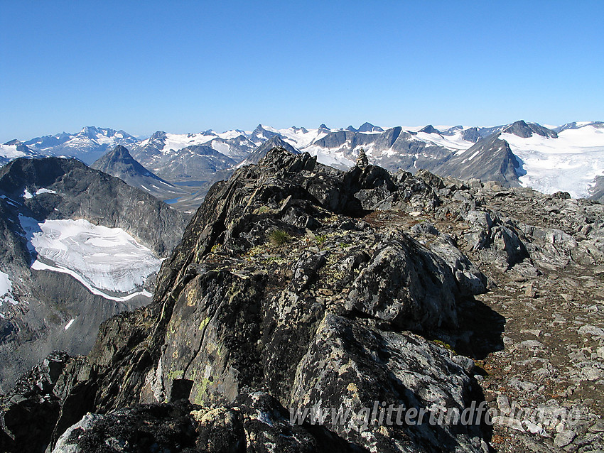 Nørdre Hellstugutinden (2218 moh).