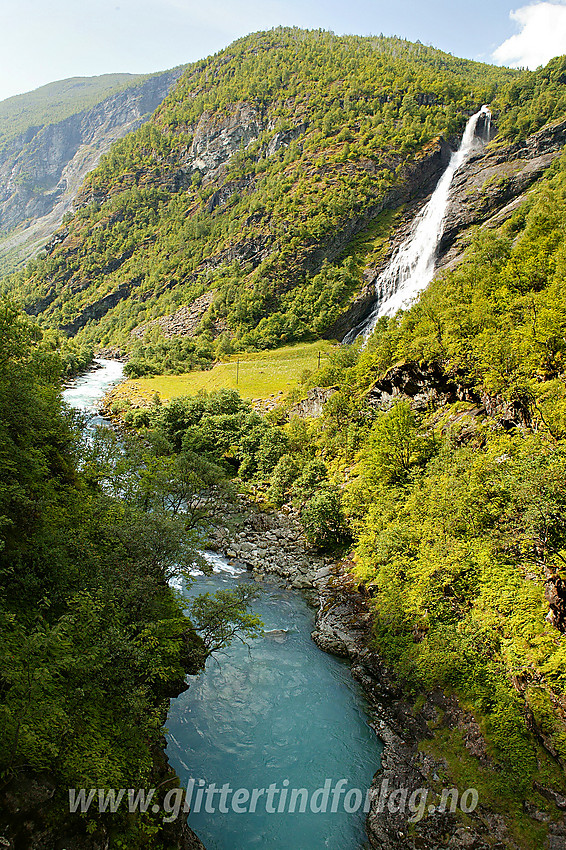 Avdalsfossen i Utladalen.