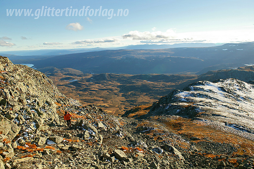 På vei opp mot Bitihorn.