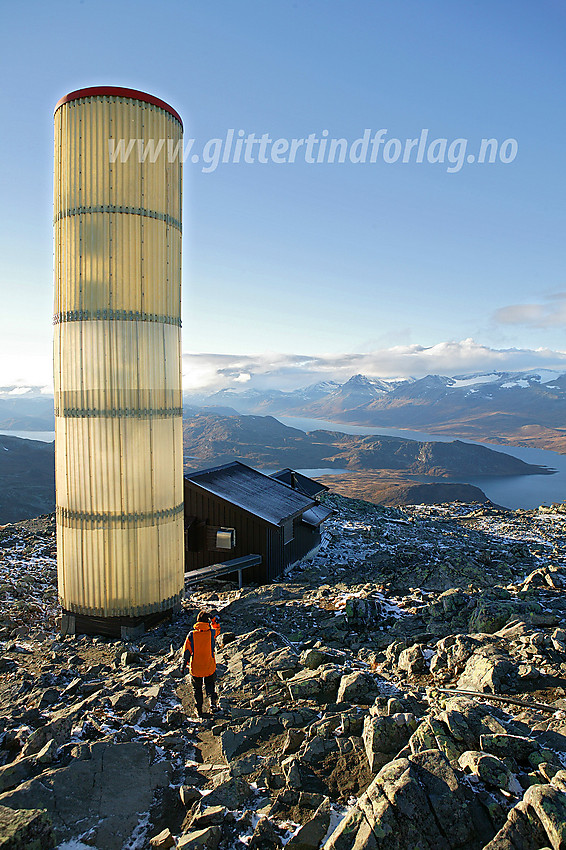 Fra Bitihorn med utsikt nordvestover.