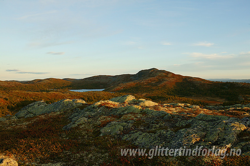 Fra Steinknatten mot Binnhovdknatten (1165 moh).