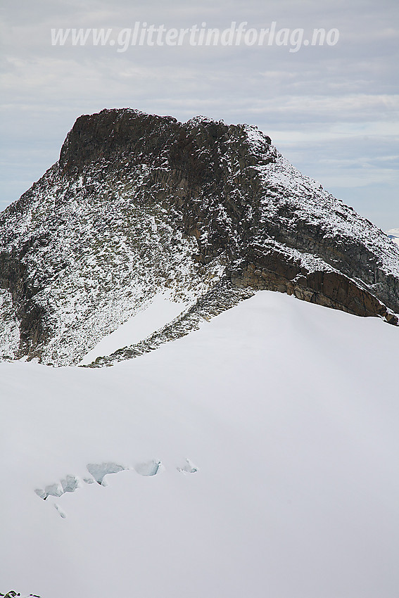 Mjølkedalspiggen (2040 moh) sett fra sørøst.