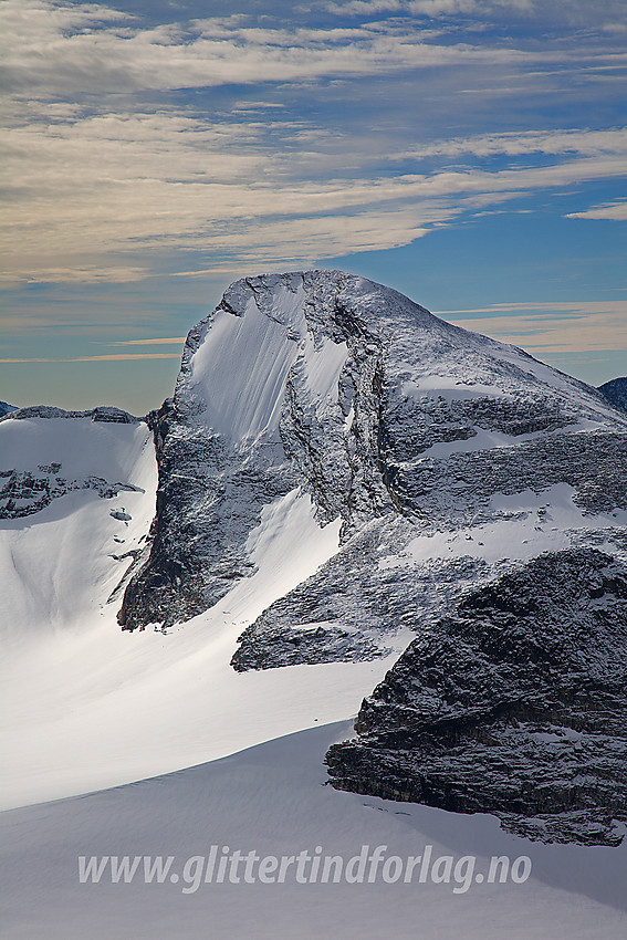 Fra Mjølkedalspiggen mot Uranostinden (2157 moh).