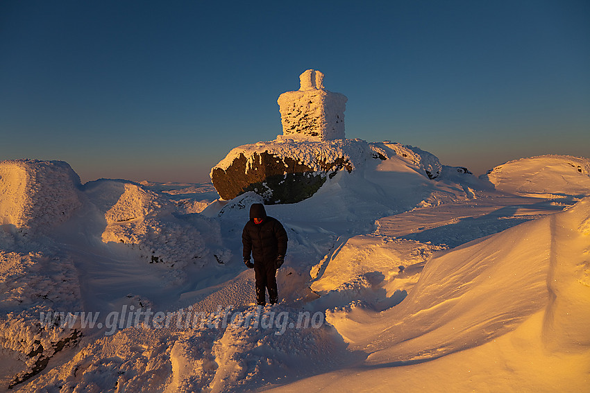 På toppen av Berdalseken (1814 moh) en strålende høstmorgen.