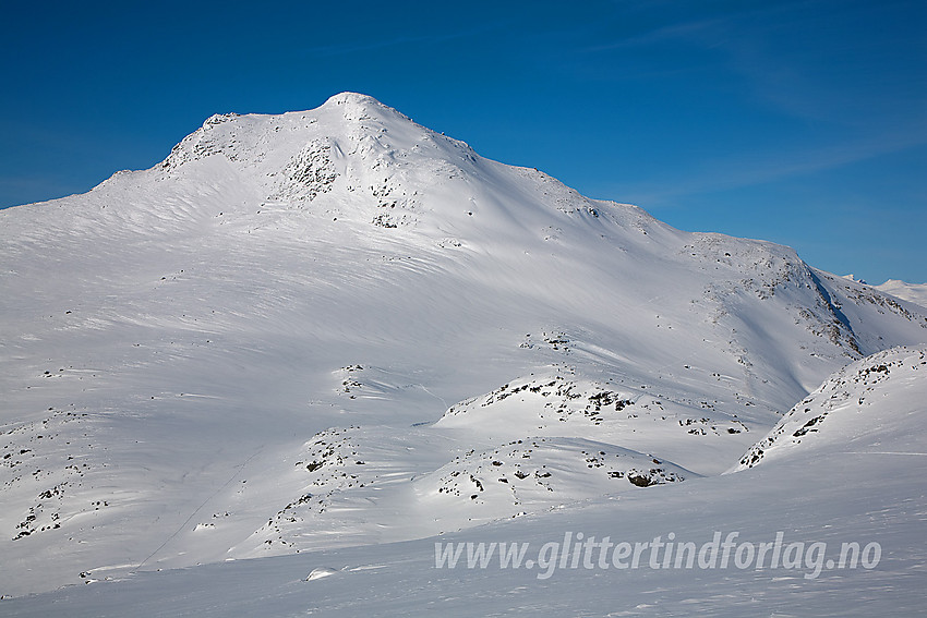 Fra vestskråningen på Sulefjellet mot Suletinden (1780 moh). 