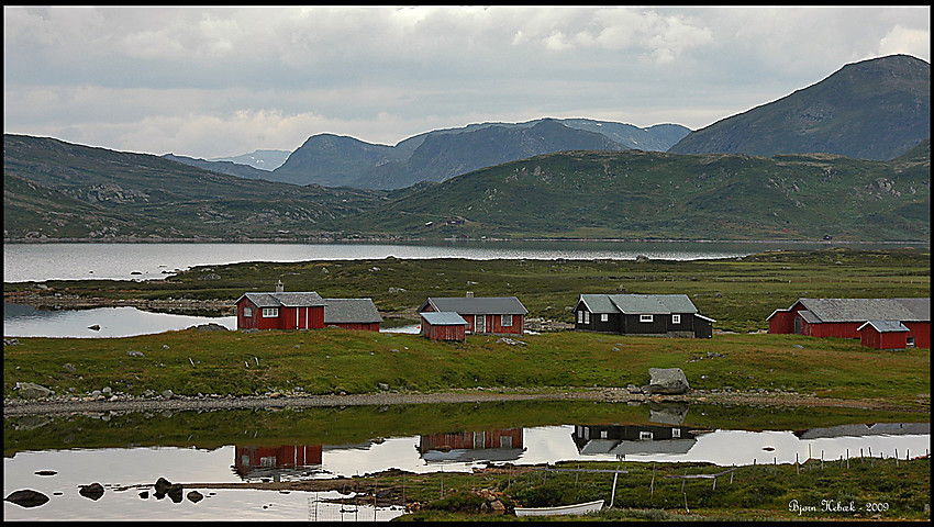 Jotunheimvegen  ved lykkjestølene