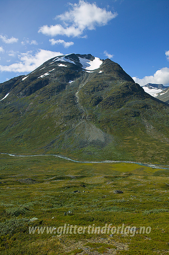 Fra Hellstuguhaugen mot Styggehøe (2213 moh).