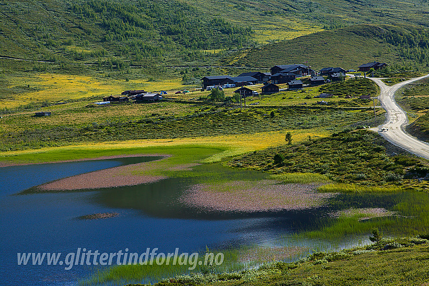 Raubergstultjønne og Raubergstulen.