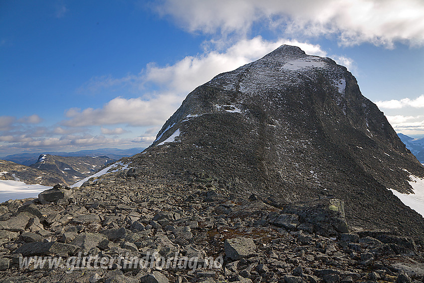 Uranostinden (2157 moh) sett fra nord.