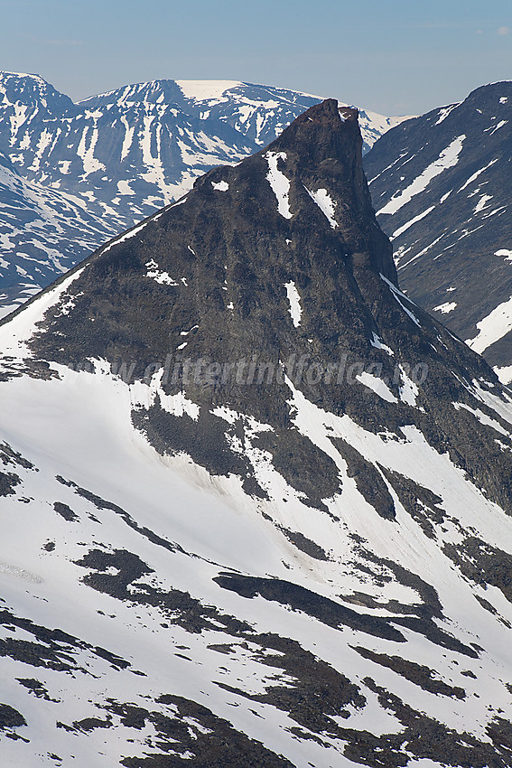 Kyrkja (2032 moh) sett fra Langvasshøe.