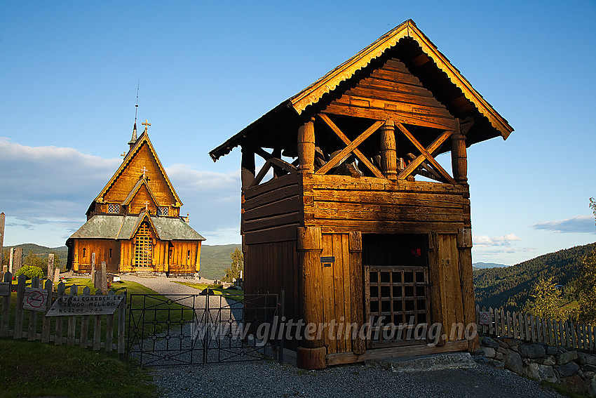 Reinli Stavkirke i Sør-Aurdal.