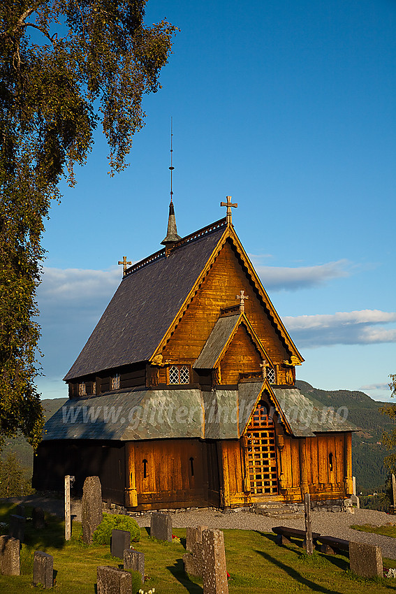 Reinli Stavkirke i Sør-Aurdal.