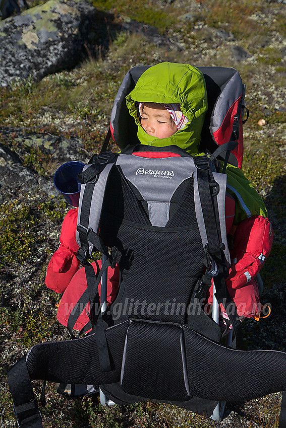 Fjelltur blir man trøtt av. Her på Søre Koppe nordøst i Jotunheimen.