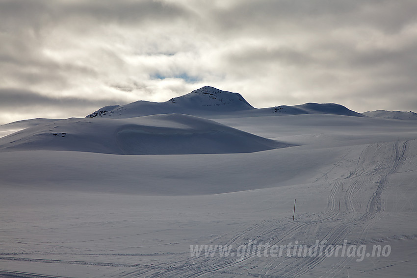 Ved Tenlefjorden mot Vardhovdtinden (1456 moh).