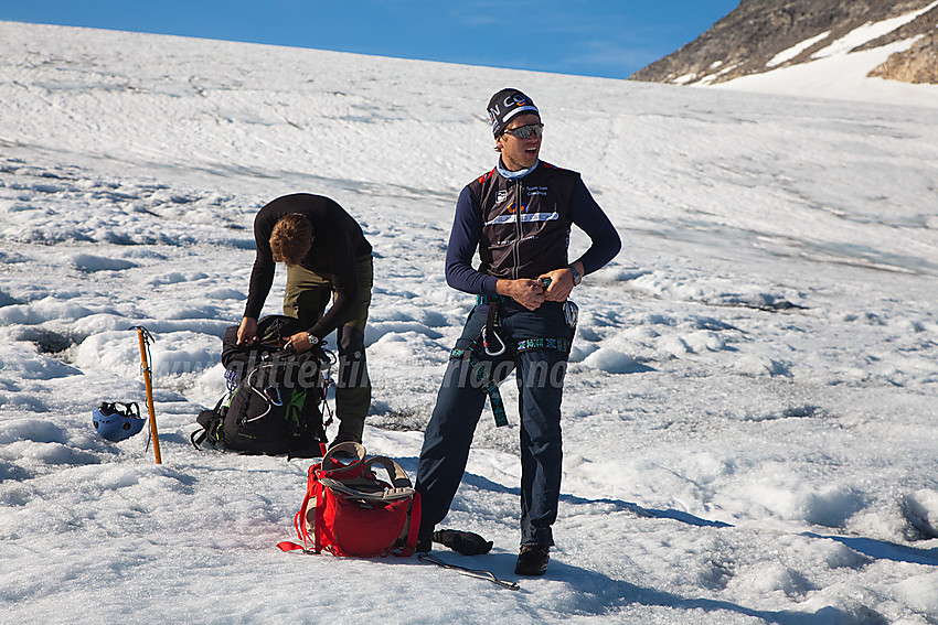 På Uranosbreen.