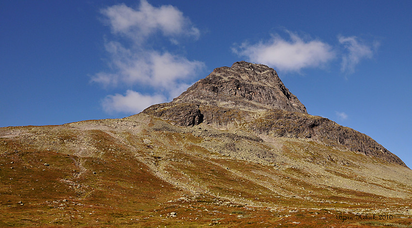 Torfinnstinden 2119 moh. En flott dag i fjellheimen.