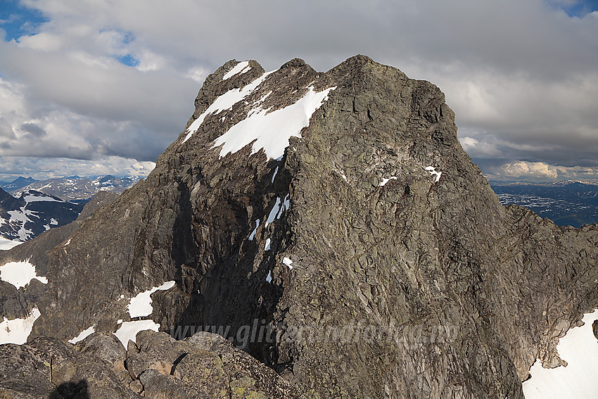 Fra Vestre mot Store (2204 moh) Austanbotntinden.