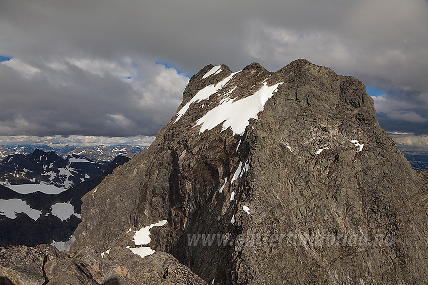 Fra Vestre mot Store (2204 moh) Austanbotntinden.