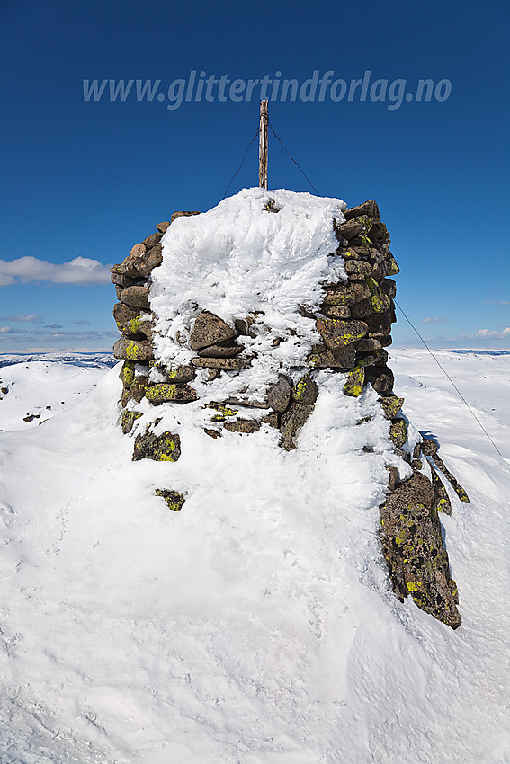 På toppen av Sørbølfjellet (1284 moh) i Vassfaret.