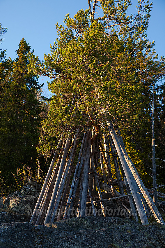 Krigsvarden på Vardeberget i Aurdal.