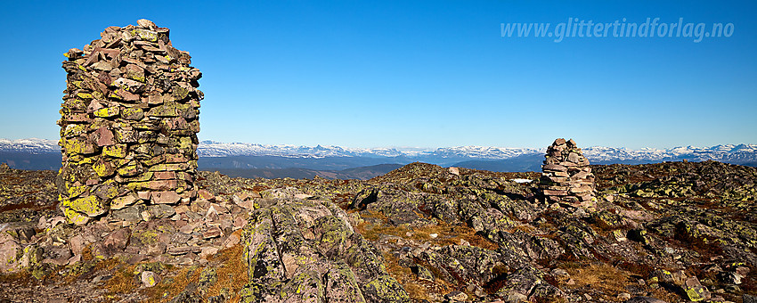 Sommermorgen ved varden på Rundemellen (1345 moh).