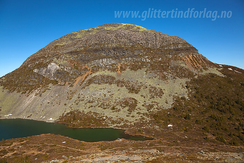 Fra Kalvemellen mot Melletjernet og Rundemellen (1345 moh).