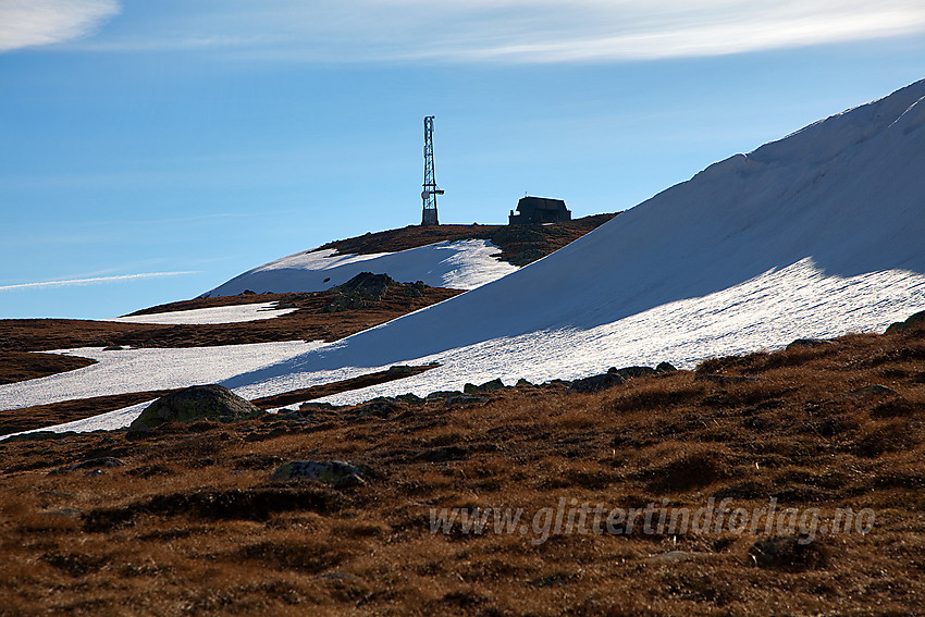 Mot toppen på Spåtind (1414 moh) fra vest.