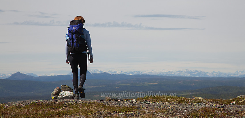 Fjellvandring på Jomfruslettfjellet.