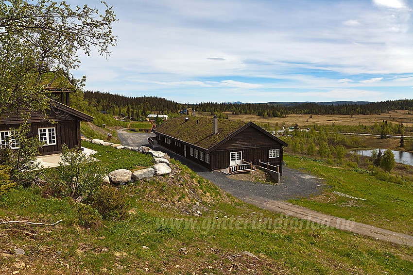 Gamlestølen ved Jomfruslettfjellet i Etnedal.