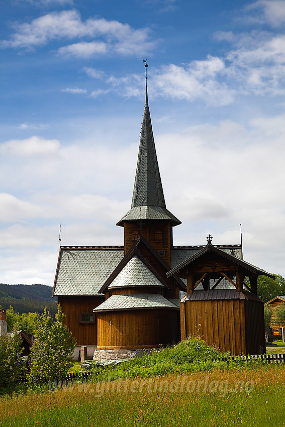 Hedalen stavkirke.