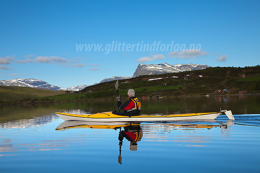 Padling på Nørdre Syndin en sommermorgen.