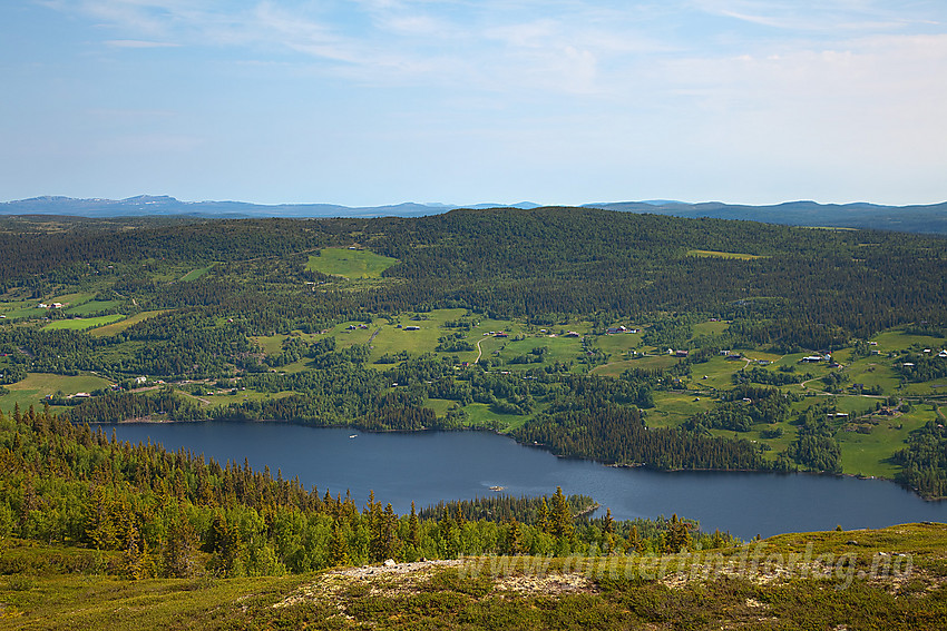 Fra Jutulknatten mot Steinsetfjorden og Goaren.