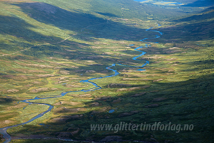 Utsikt fra Klanten mot Smådalen.