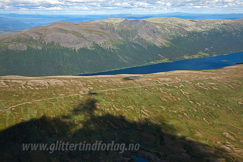 Fra Klanten mot Smådalsfjellet, Helin og Gilafjellet.