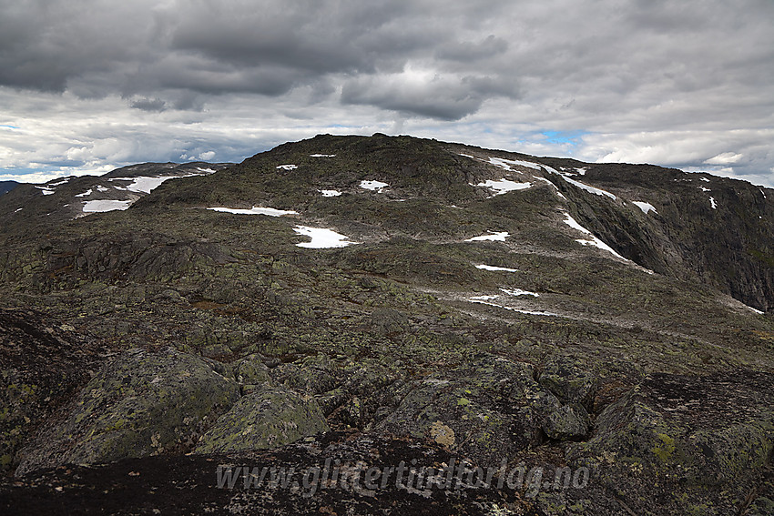 Berdalseken (1814 moh) sett fra sør-sørøstryggen.