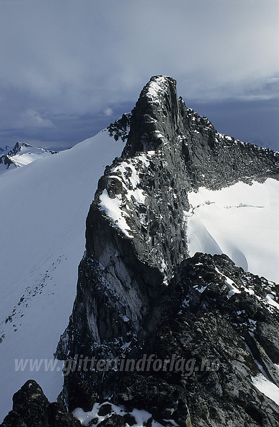 Fra Veslebjørn Nord mot Bjørnungen og Veslebjørn (2150 moh).