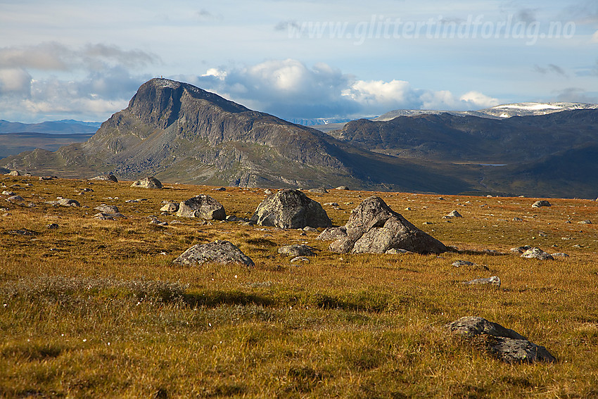 Fra Valdresflye mot Bitihorn (1607 moh).