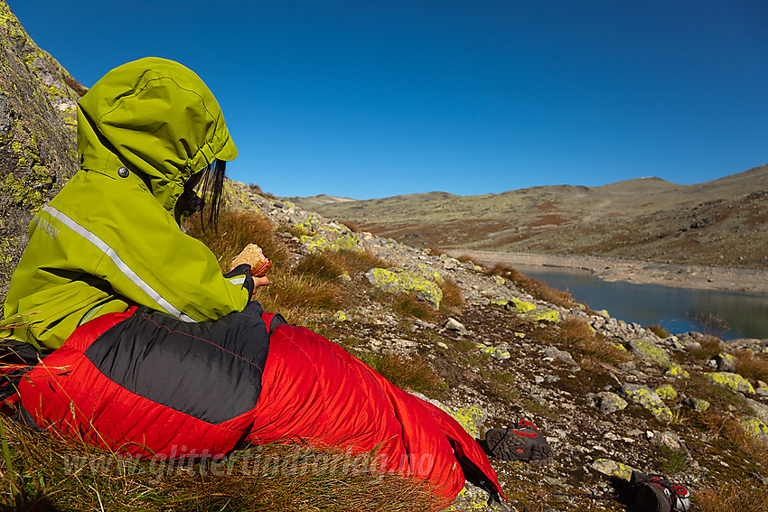 Ved Rysntjednet på vei fra Rysndalen mot Tomashelleren en flott høstdag.