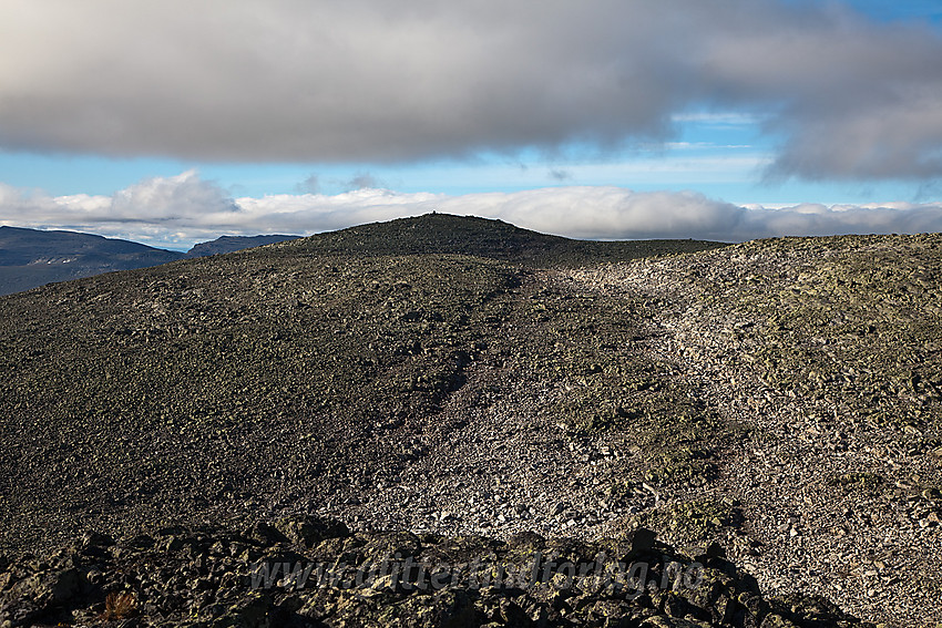 Fra Jørungilknappen mot Gråskarvet (1731 moh).