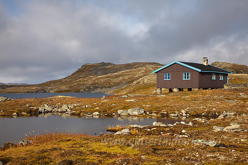 Slettningsbu med Svarteknippa (1437 moh) i bakgrunnen.