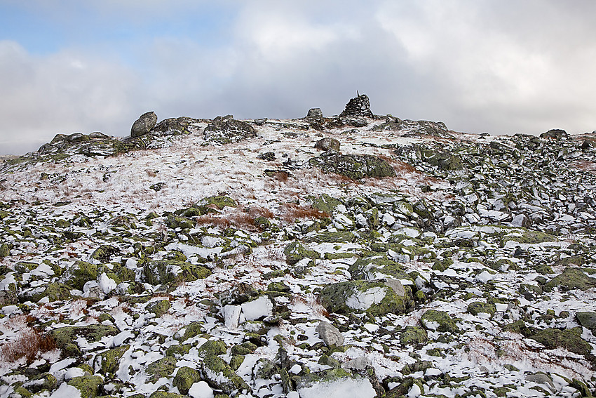 Toppen på Slettningsegge (1524 moh).