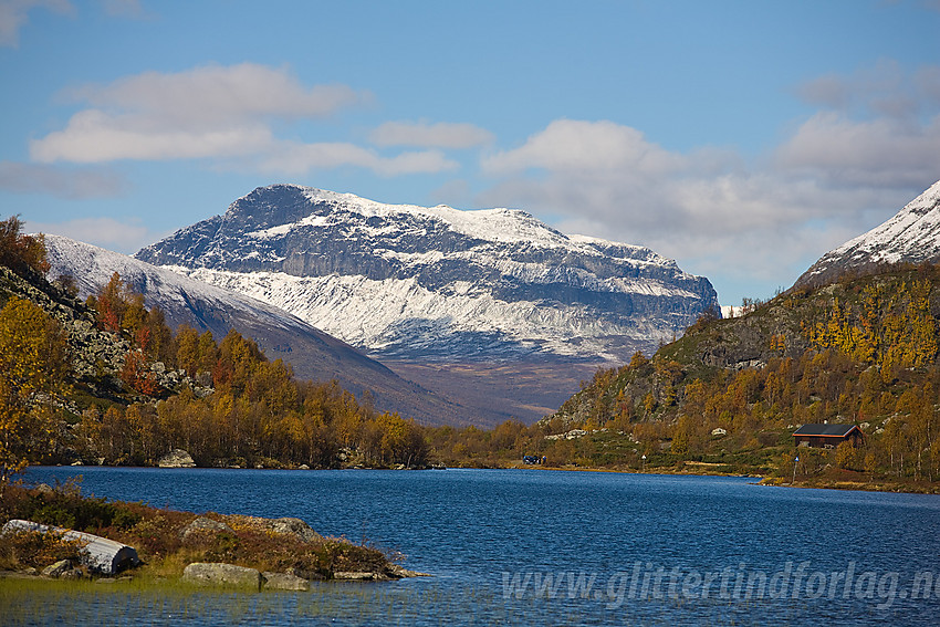 Ved Kvithaug i Vestre Slidre mot Grindane (1724 moh)