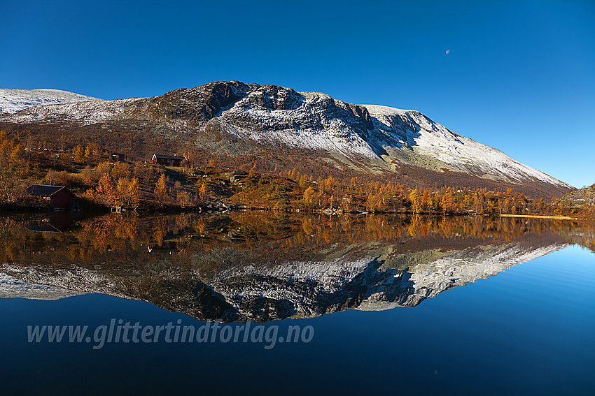 Ved Strøstjernet med Jørungilknappen (1710 moh) i bakgrunnen.