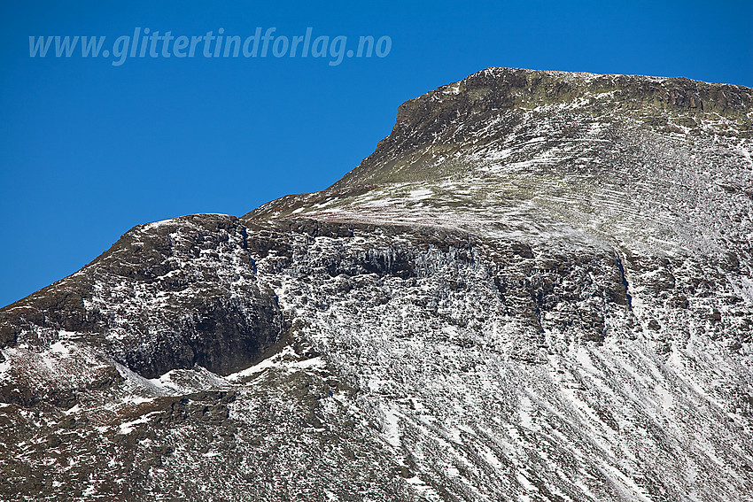 Med telelinse fra Smådalen mot Klanten (1768 moh).