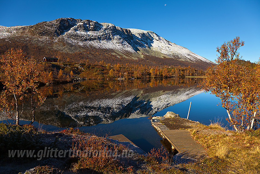 Ved Strøstjernet i Vestre Slidre mot Strøstjernet.