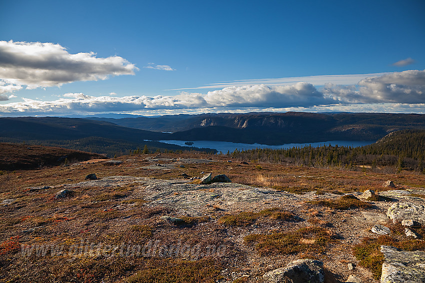 Utsikt fra Høgdefjellet i retning Strøen.