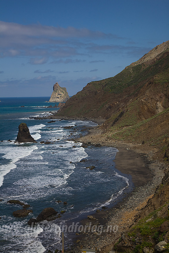 Landskap nordøst på Tenerife.